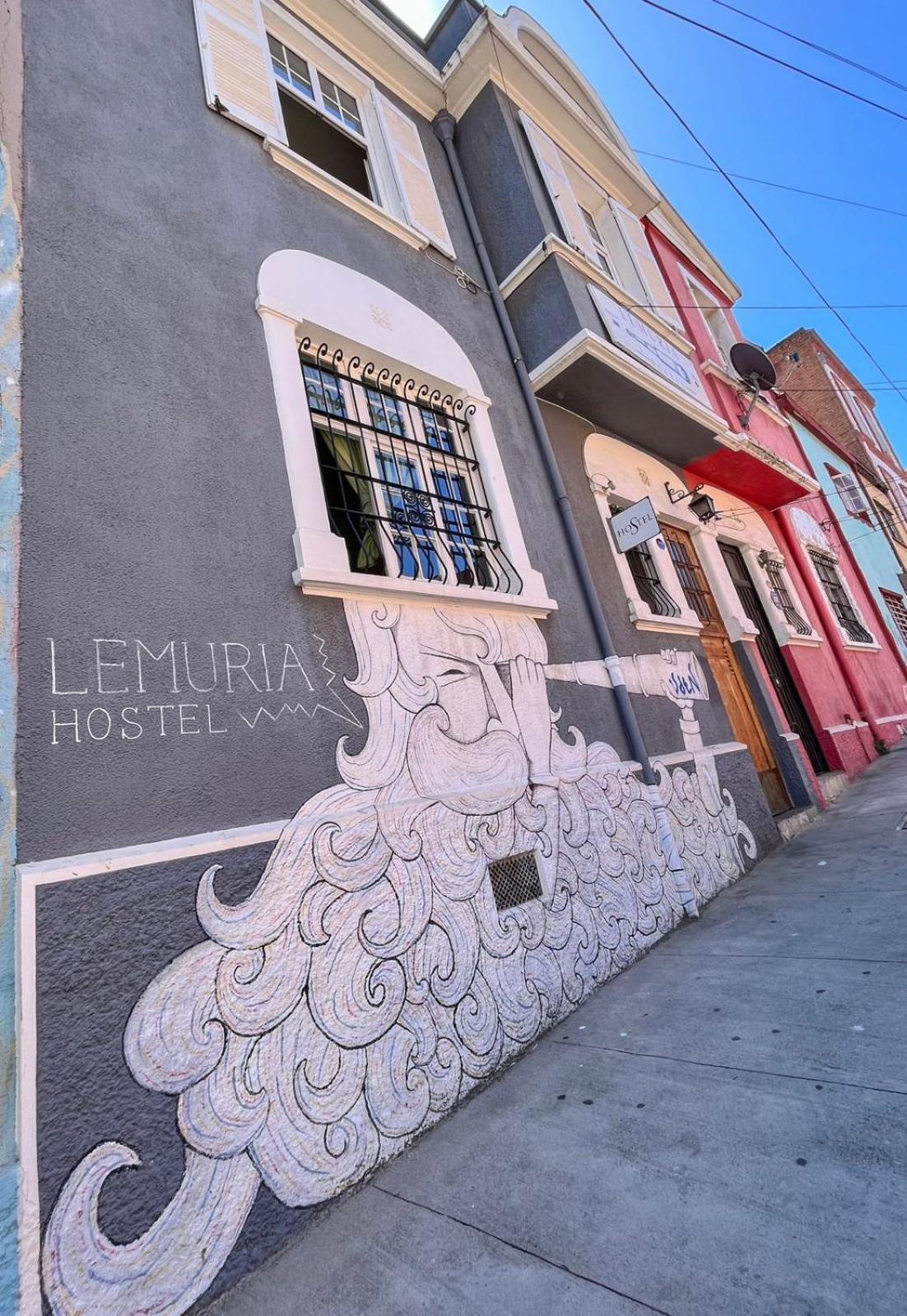 Lemuria Hostel Valparaíso Eksteriør billede
