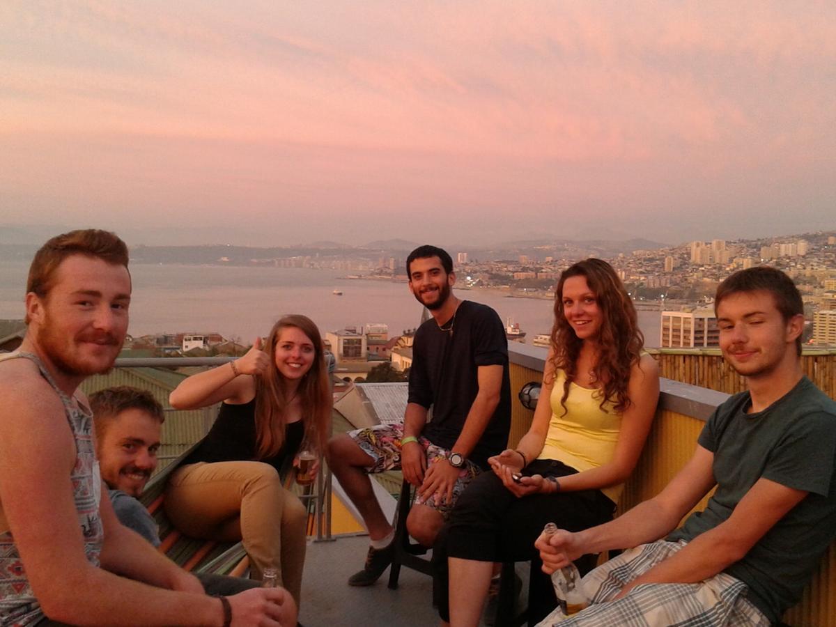 Lemuria Hostel Valparaíso Eksteriør billede