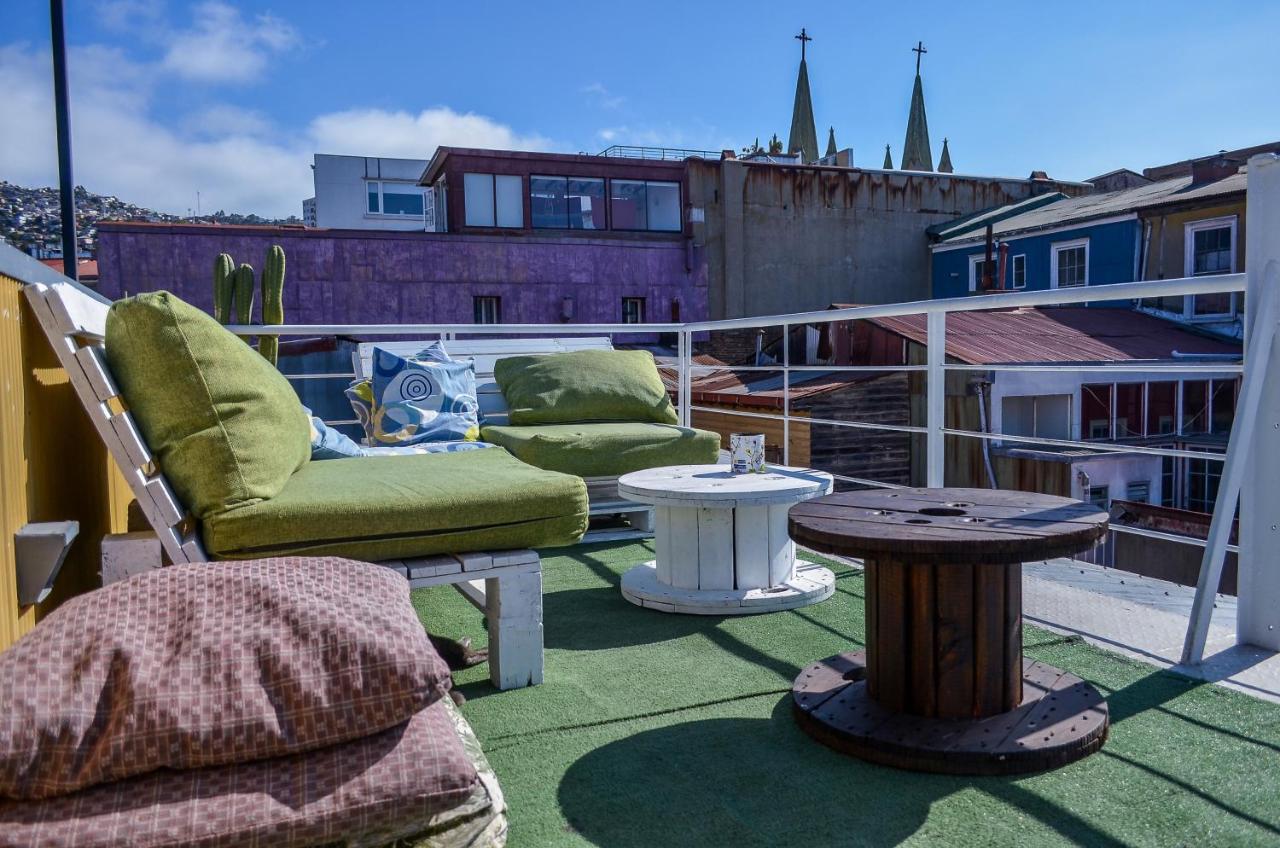 Lemuria Hostel Valparaíso Eksteriør billede