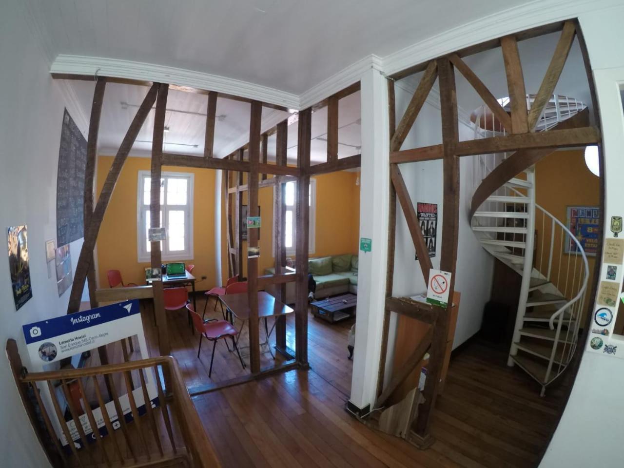 Lemuria Hostel Valparaíso Eksteriør billede